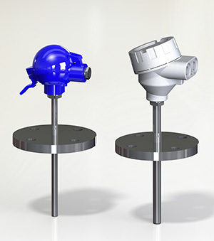 Flanged temperature sensor 3