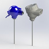 12 Mineral insulated insert with connection head